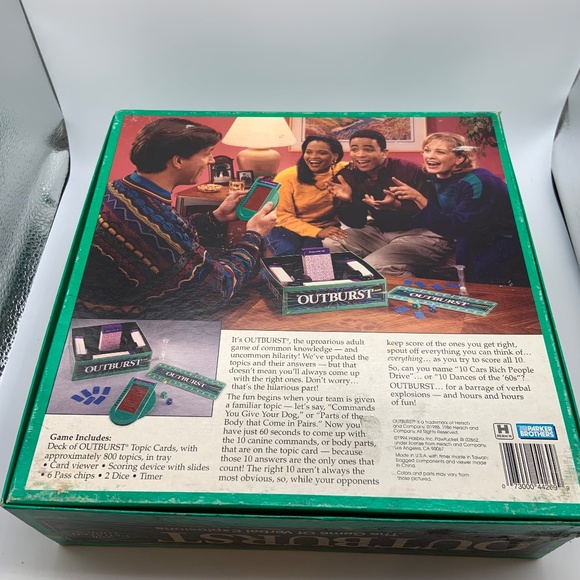 Vintage 1990s Outburst: The Game of Verbal Explosions Game - Picture 15 of 16